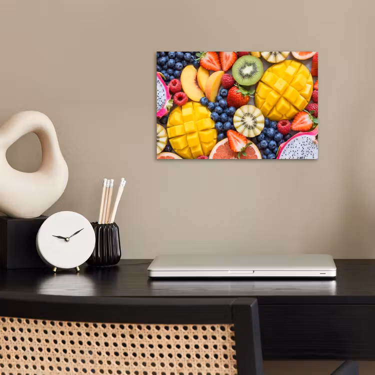 Poster - Fruit - Versneden - Kleurrijk - Eten - Gezond — 2