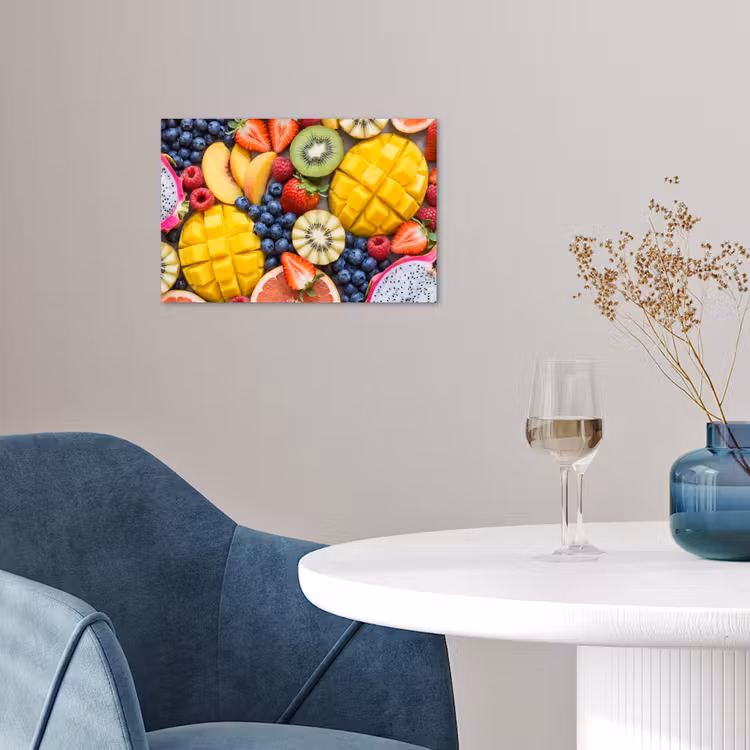 Poster - Fruit - Versneden - Kleurrijk - Eten - Gezond — 4