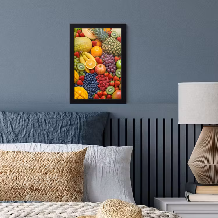 Poster met lijst - Eten - Fruit - Vers - Kleurrijk - Voeding — 3