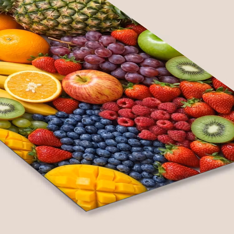 Poster met lijst - Eten - Fruit - Vers - Kleurrijk - Voeding — 7