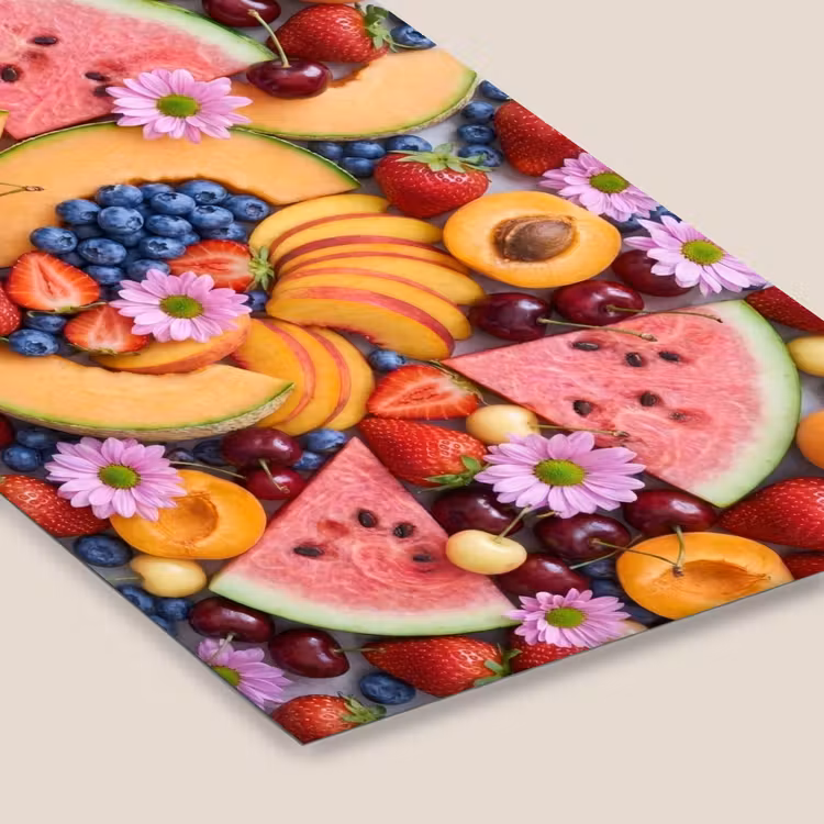 Poster met lijst - Eten - Fruit - Zomer - Kleurrijk — 7