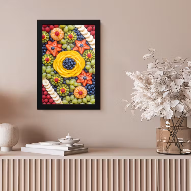 Poster met lijst - Fruit - Arrangement - Gezond - Kleurrijk - Eten — 5