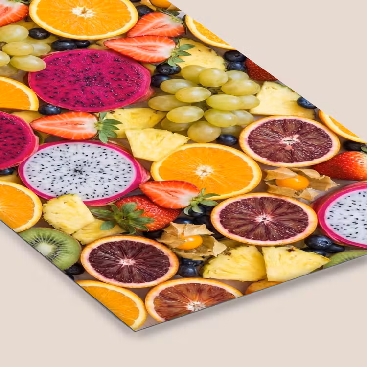 Poster met lijst - Fruit - Assortiment - Kleurrijk - Gezondheid — 7
