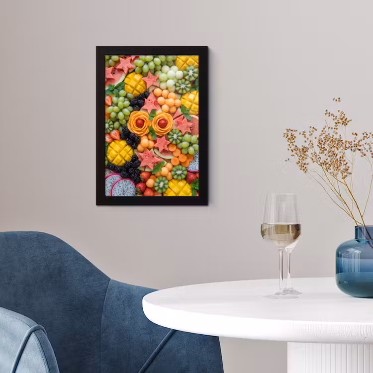 Poster met lijst - Fruit - Variatie - Kleurrijk - Vers - Eten — 4