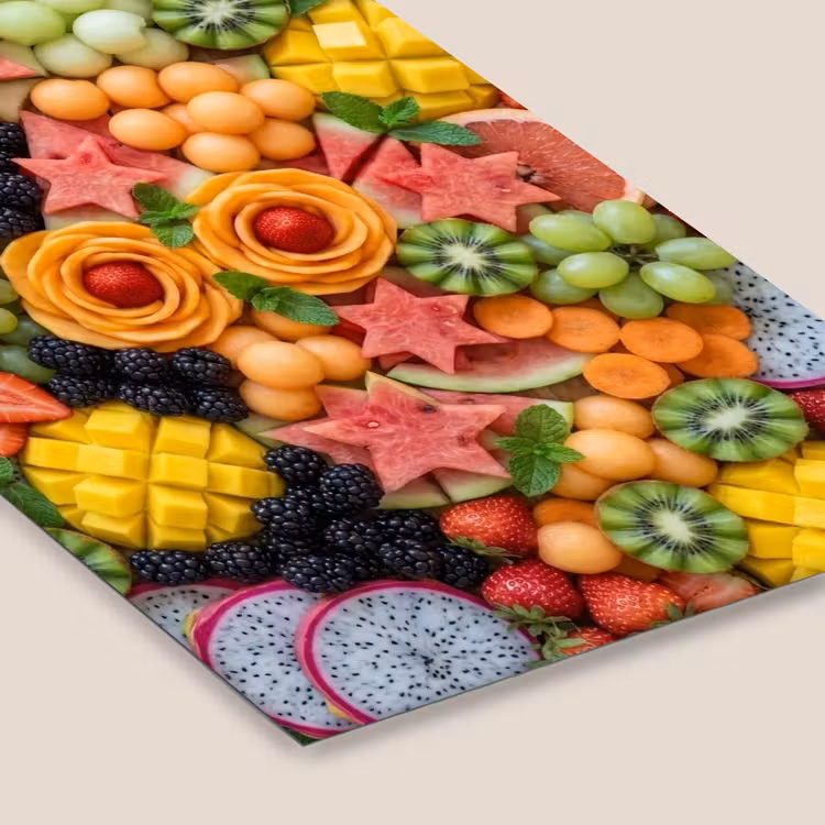 Poster met lijst - Fruit - Variatie - Kleurrijk - Vers - Eten — 7
