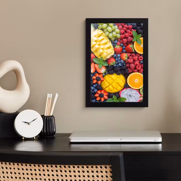 Poster met lijst - Fruit - Vers - Kleurrijk - Eten — 2