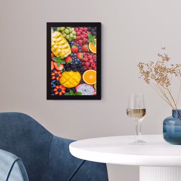 Poster met lijst - Fruit - Vers - Kleurrijk - Eten — 4