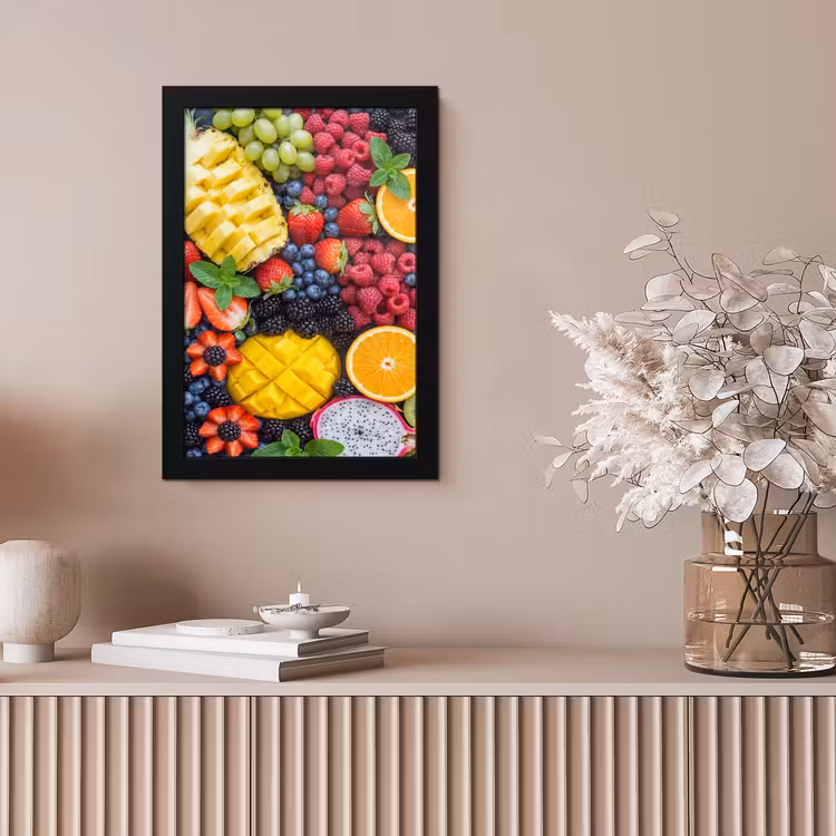 Poster met lijst - Fruit - Vers - Kleurrijk - Eten — 5