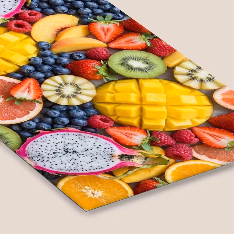 Poster met lijst - Fruit - Versneden - Kleurrijk - Eten - Gezond — 7