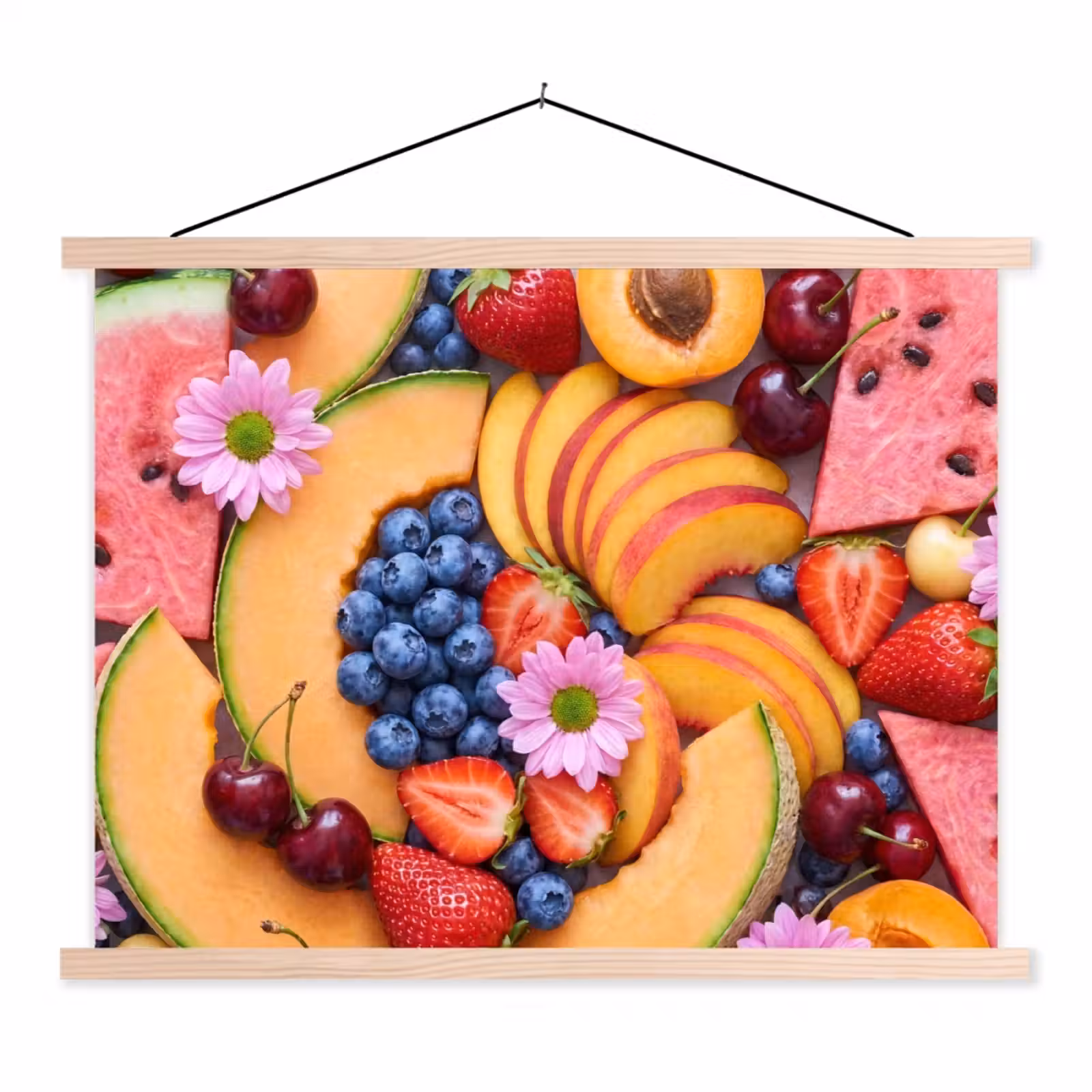 Schoolplaat - Eten - Fruit - Zomer - Kleurrijk — 1