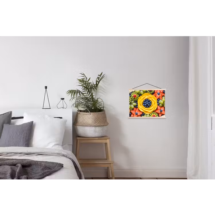 Schoolplaat - Fruit - Arrangement - Gezond - Kleurrijk - Eten — 2