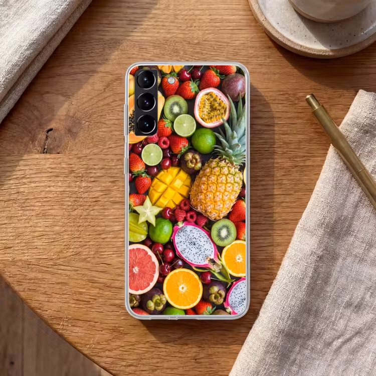 Telefoonhoesje Softcase - Fruit - Assortiment - Vers - Gezond - Kleurrijk — 1