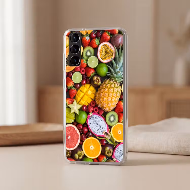 Telefoonhoesje Softcase - Fruit - Assortiment - Vers - Gezond - Kleurrijk — 2