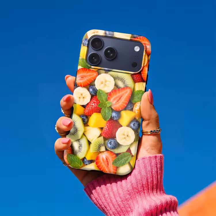 Telefoonhoesje Toughcase - Fruit - Plakjes - Eten - Kleurrijk — 2