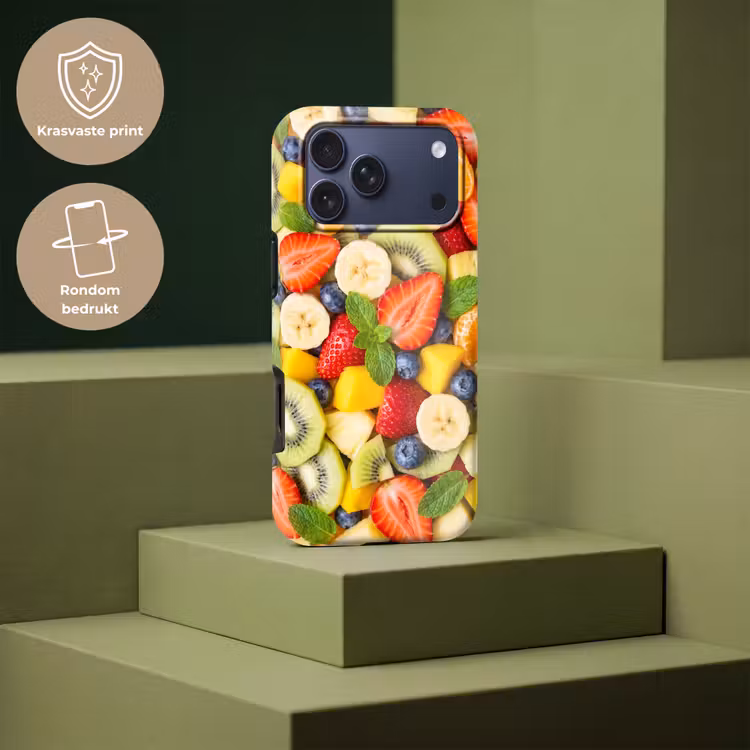Telefoonhoesje Toughcase - Fruit - Plakjes - Eten - Kleurrijk — 7