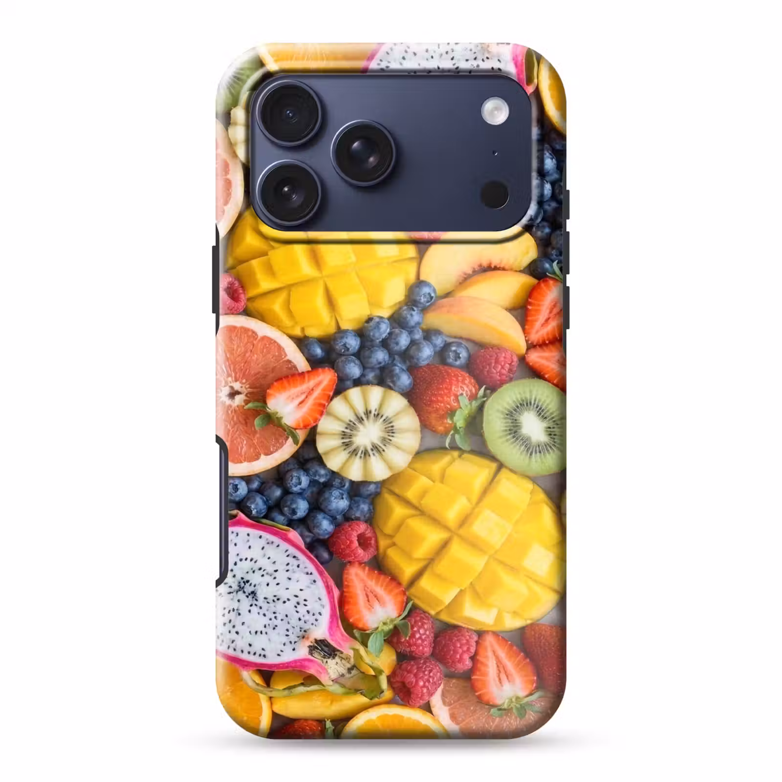 Telefoonhoesje Toughcase - Fruit - Versneden - Kleurrijk - Eten - Gezond — 1