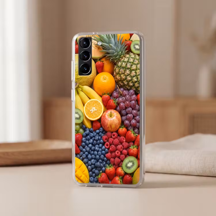Telefoonhoesje Softcase - Eten - Fruit - Vers - Kleurrijk - Voeding — 2