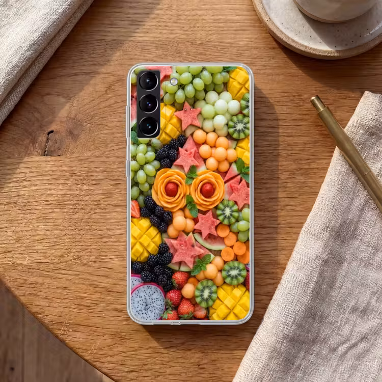 Telefoonhoesje Softcase - Fruit - Variatie - Kleurrijk - Vers - Eten — 1