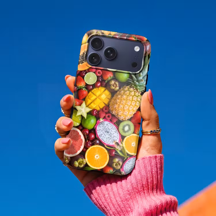 Telefoonhoesje Toughcase - Fruit - Assortiment - Vers - Gezond - Kleurrijk — 2
