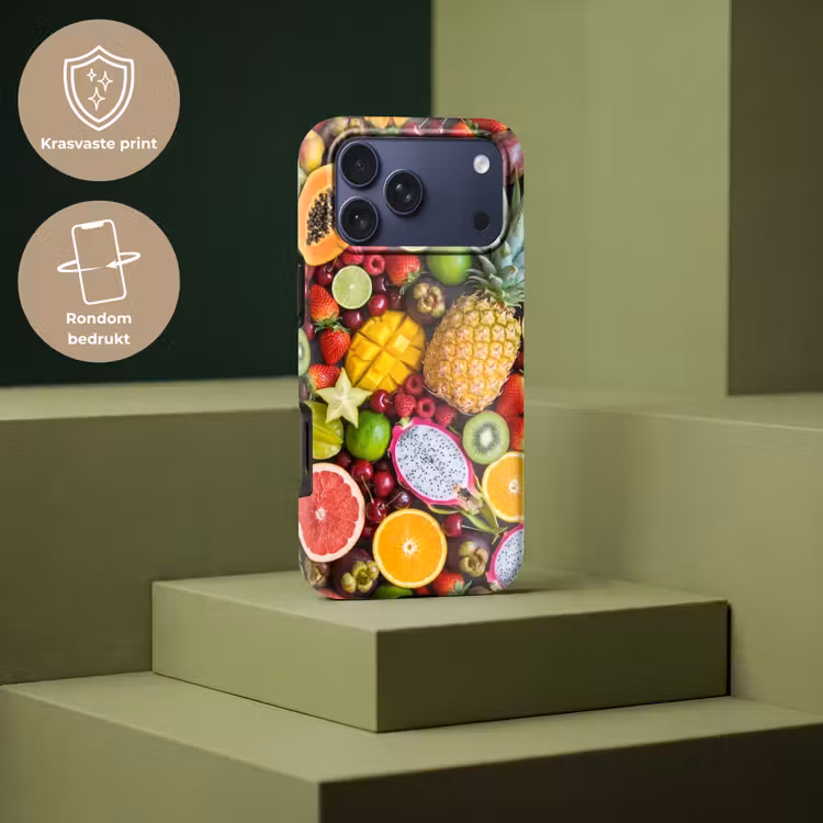 Telefoonhoesje Toughcase - Fruit - Assortiment - Vers - Gezond - Kleurrijk — 7