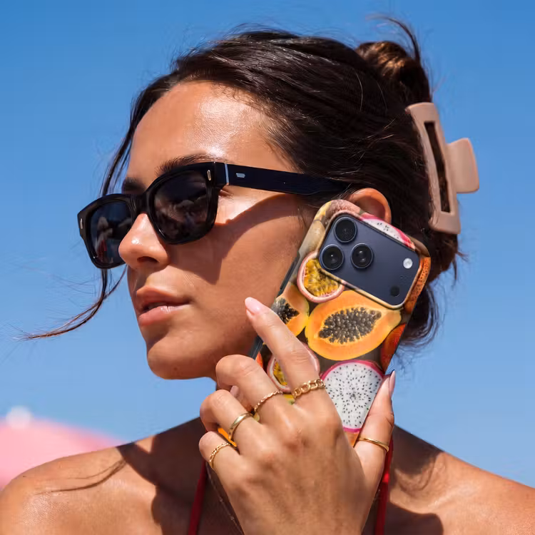 Telefoonhoesje Toughcase - Fruit - Geopend - Tropisch - Eten - Kleurrijk — 6