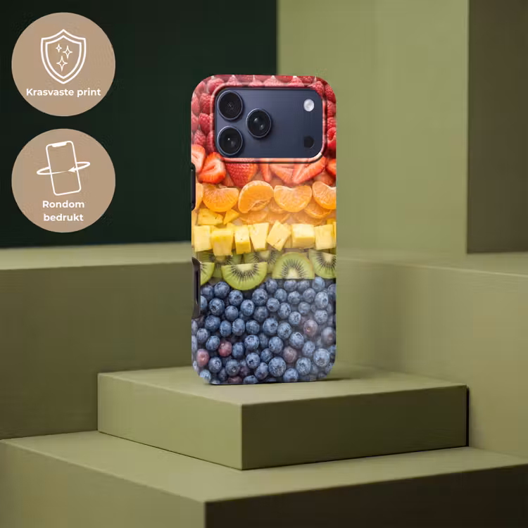 Telefoonhoesje Toughcase - Fruit - Regenboog - Gezond - Kleurrijk — 7