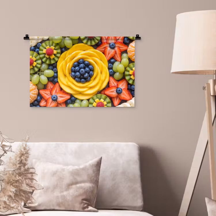 Wandkleed - Fruit - Arrangement - Gezond - Kleurrijk - Eten — 2