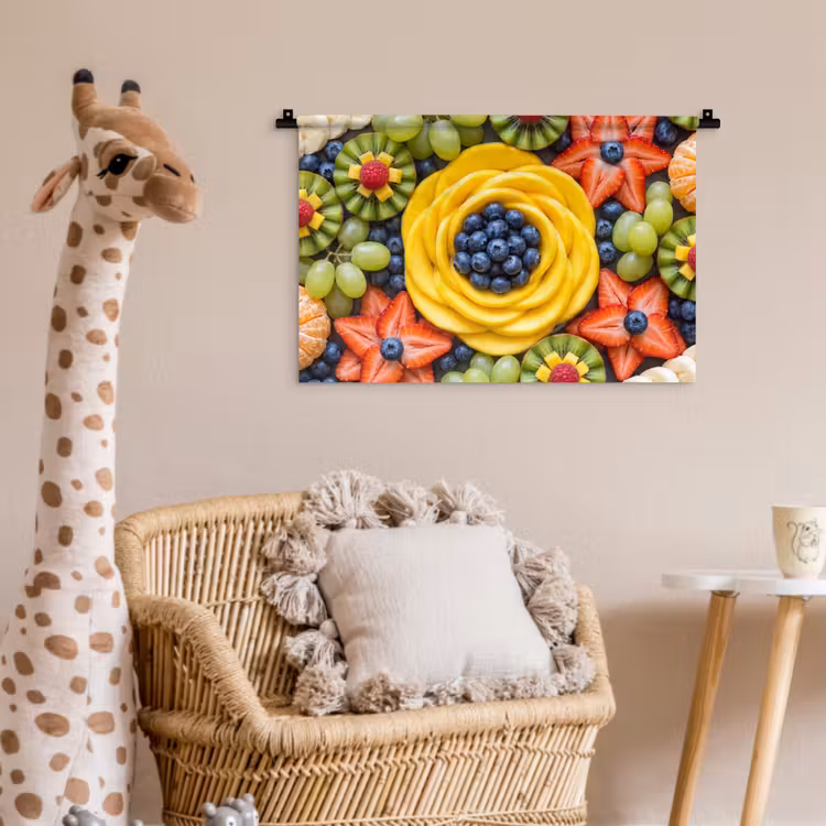 Wandkleed - Fruit - Arrangement - Gezond - Kleurrijk - Eten — 5