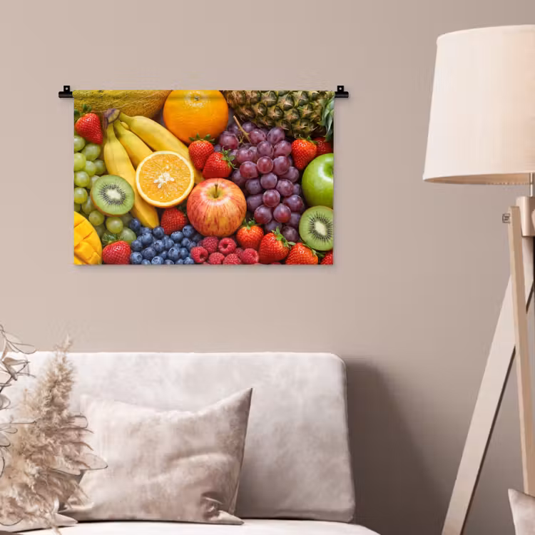 Wandkleed - Eten - Fruit - Vers - Kleurrijk - Voeding — 2
