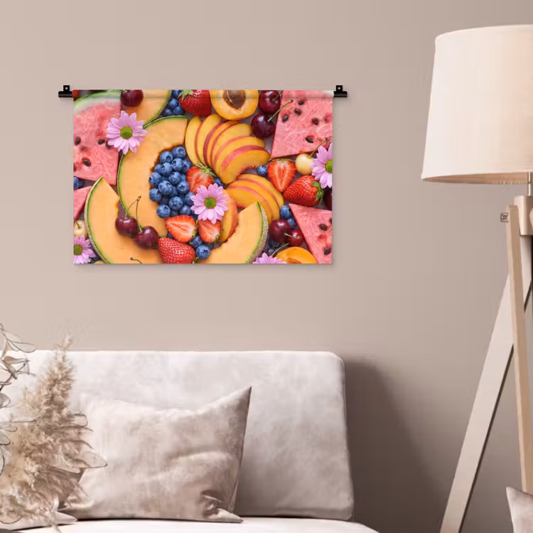Wandkleed - Eten - Fruit - Zomer - Kleurrijk — 2