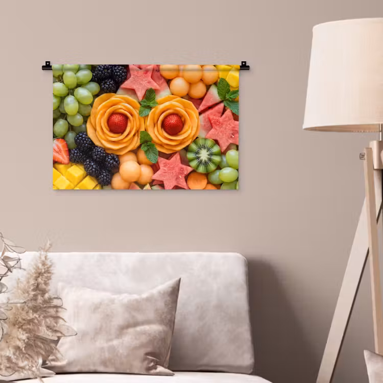 Wandkleed - Fruit - Variatie - Kleurrijk - Vers - Eten — 2