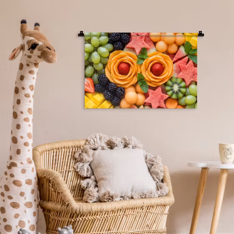 Wandkleed - Fruit - Variatie - Kleurrijk - Vers - Eten — 5