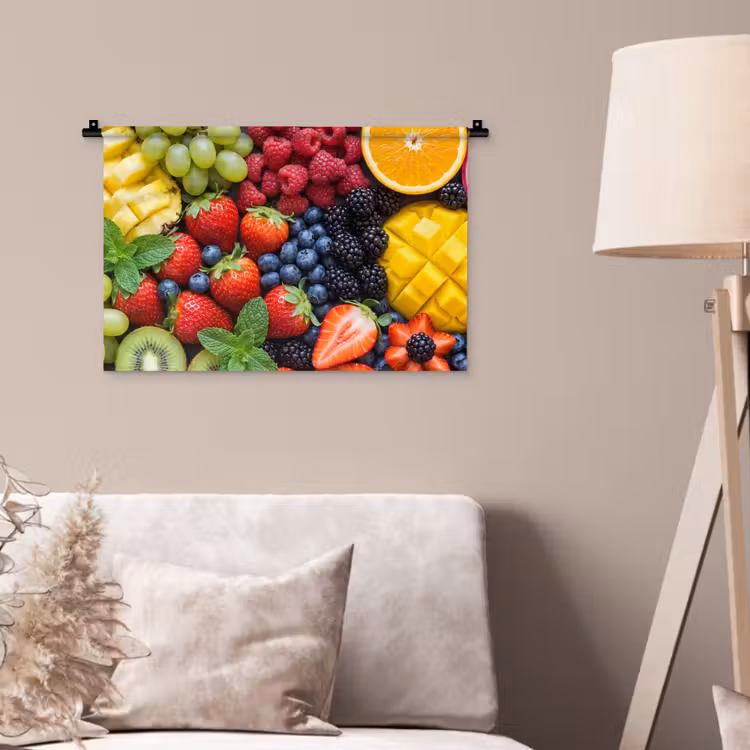 Wandkleed - Fruit - Vers - Kleurrijk - Eten — 2