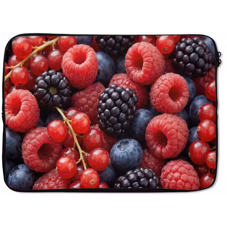 Laptophoes - Bessen - Mix - Vers - Eten - Kleurrijk — 1