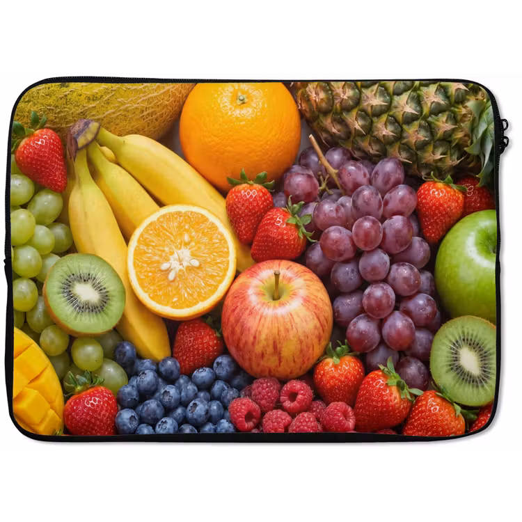 Laptophoes - Eten - Fruit - Vers - Kleurrijk - Voeding — 1
