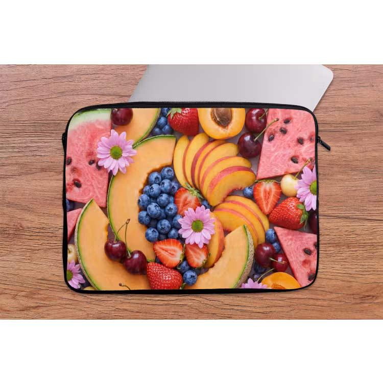 Laptophoes - Eten - Fruit - Zomer - Kleurrijk — 2