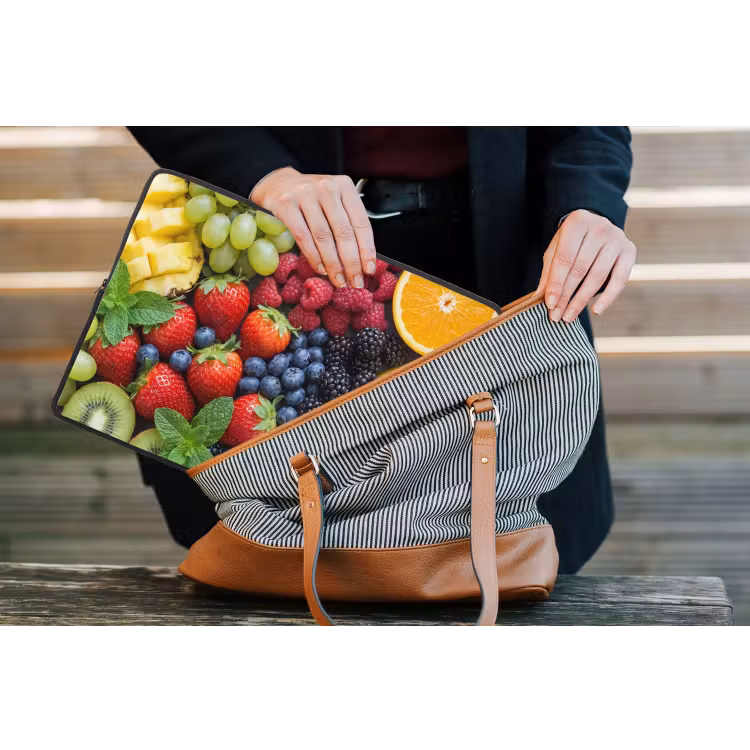 Laptophoes - Fruit - Vers - Kleurrijk - Eten — 4