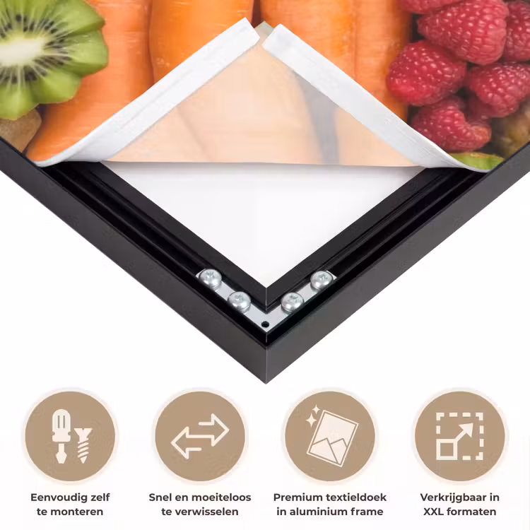 Art Frame - Eten - Fruit - Groenten - Vers - Kleurrijk — 4