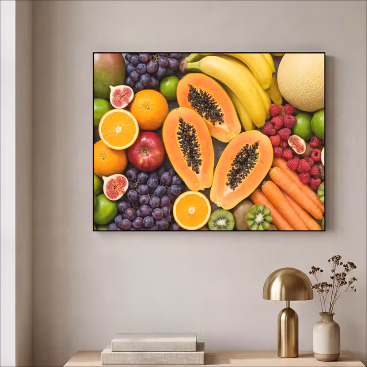 Art Frame - Eten - Fruit - Groenten - Vers - Kleurrijk — 5
