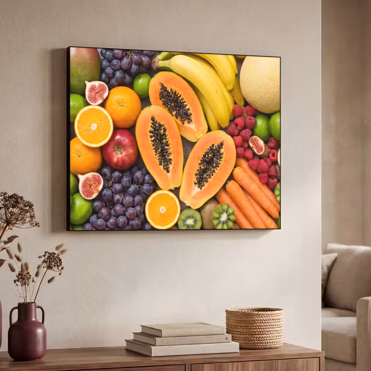 Art Frame - Eten - Fruit - Groenten - Vers - Kleurrijk — 7