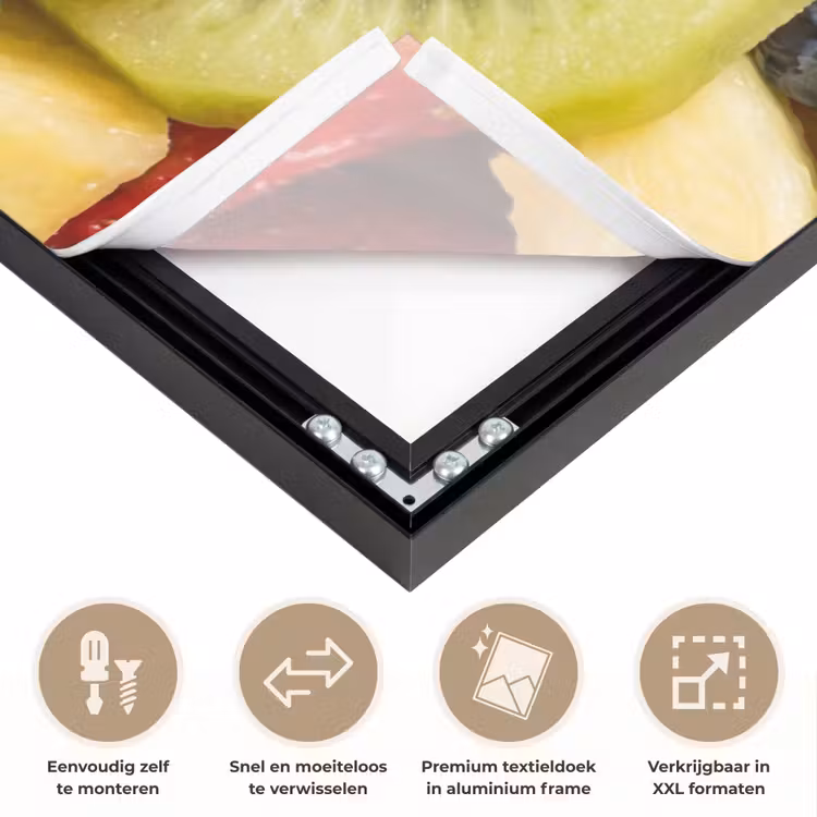 Art Frame - Fruit - Plakjes - Eten - Kleurrijk — 4