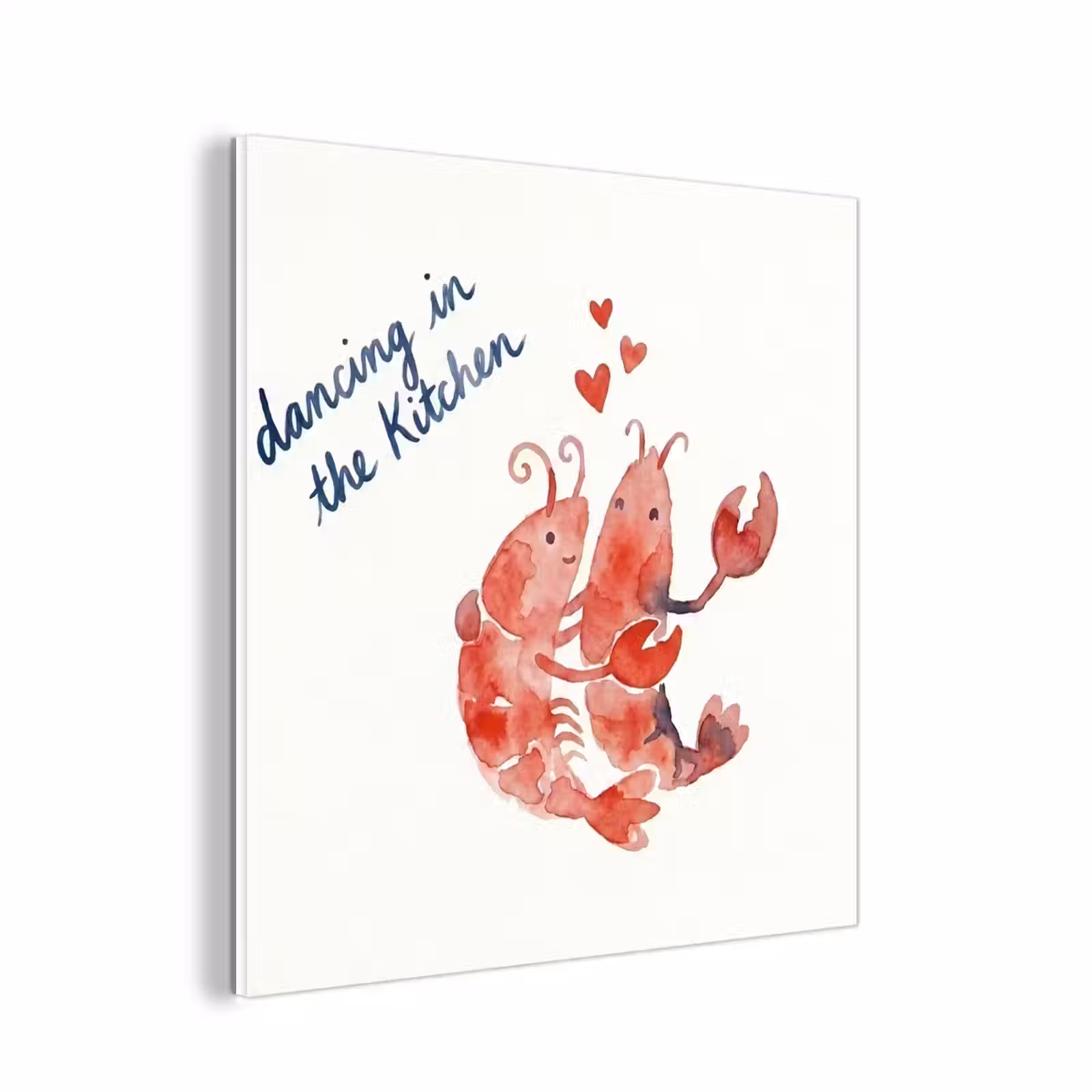 Forex - Dier - Dans - Liefde - Waterverf - Rood — 1