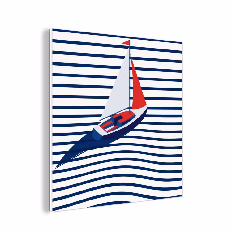 Forex - Boot - Water - Abstract - Blauw — 1
