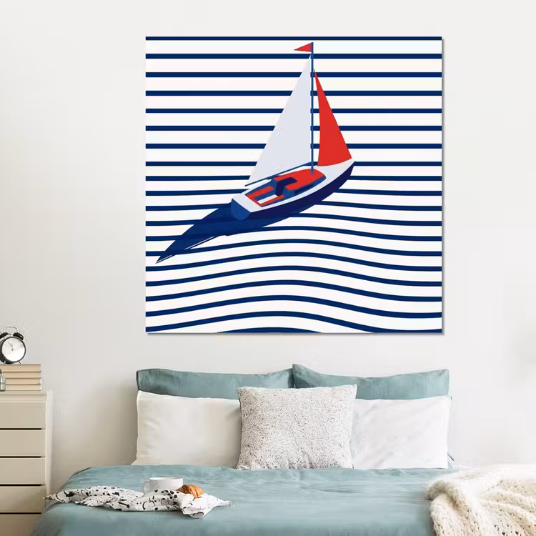 Forex - Boot - Water - Abstract - Blauw — 2