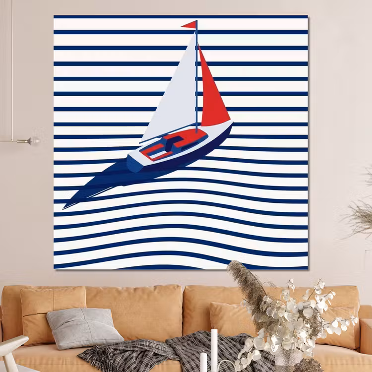 Forex - Boot - Water - Abstract - Blauw — 4