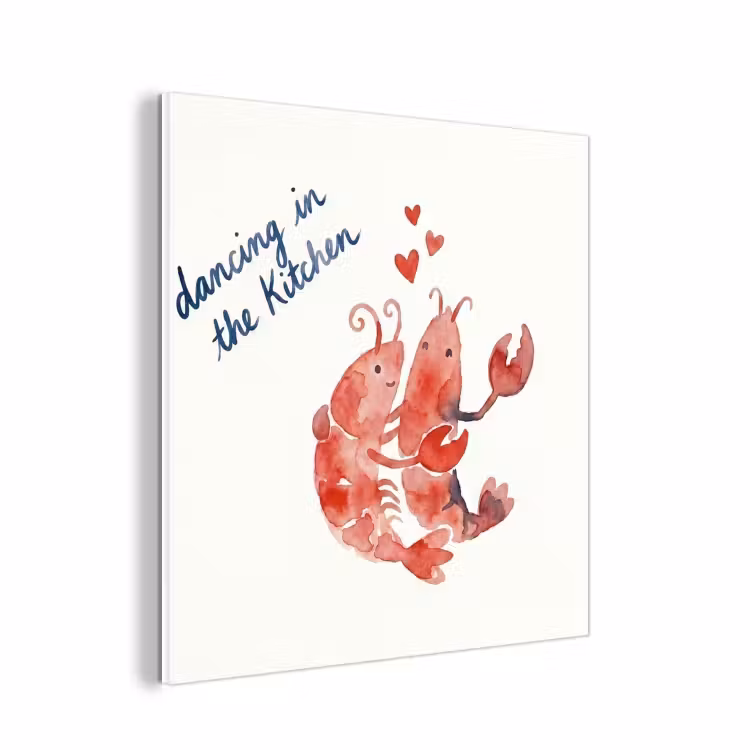 Forex - Dier - Dans - Liefde - Waterverf - Rood — 1