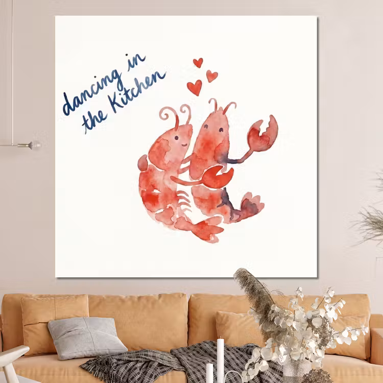 Forex - Dier - Dans - Liefde - Waterverf - Rood — 4