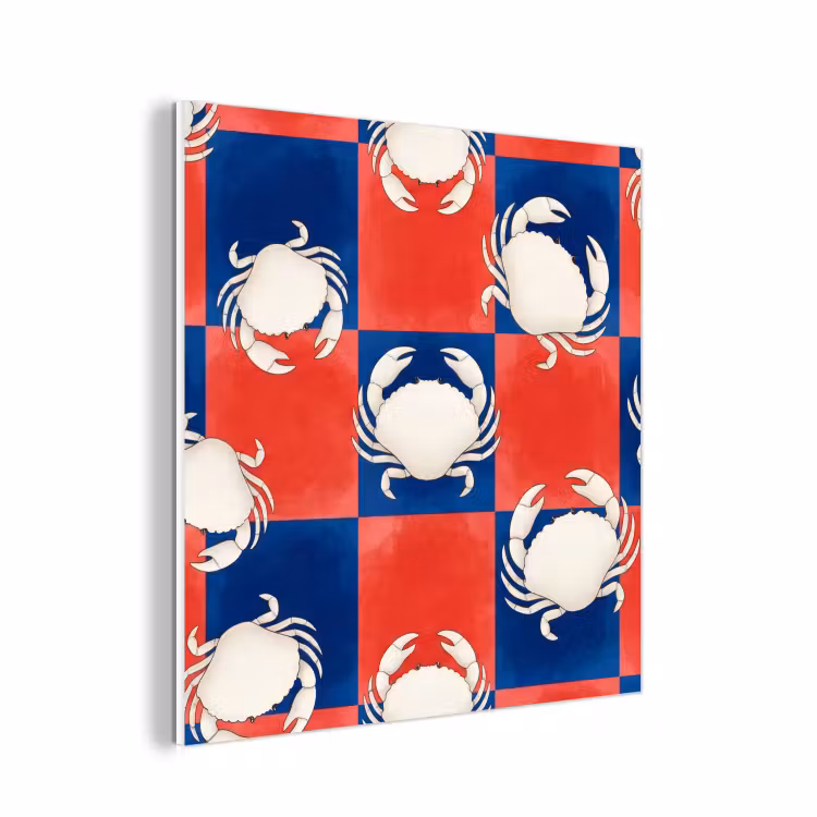 Forex - Patroon - Zeeleven - Rood - Blauw - Abstract — 1