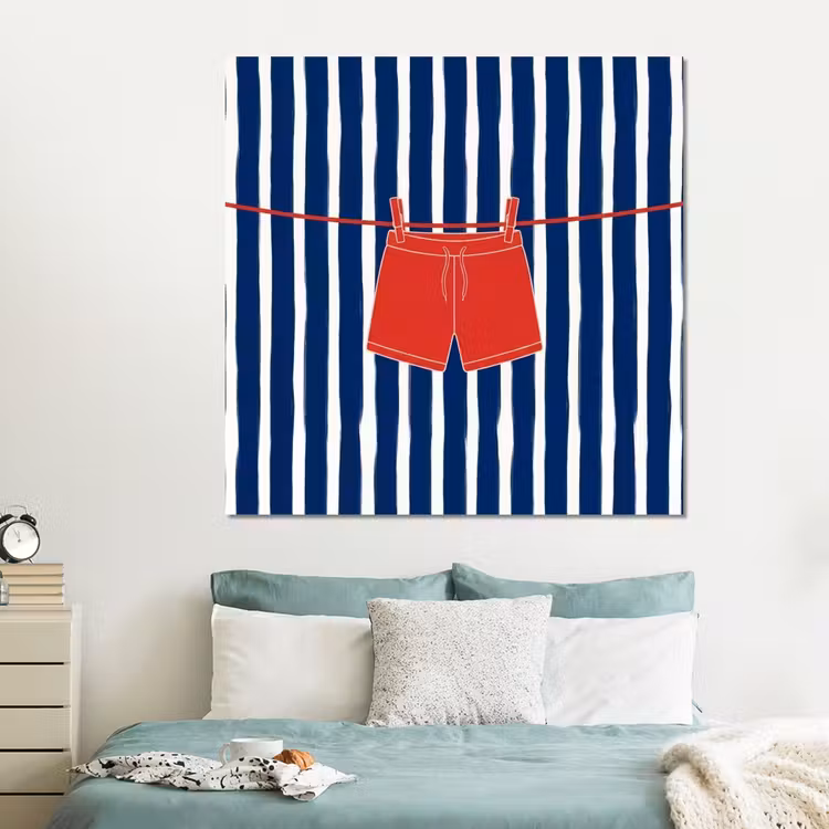 Forex - Shorts - Waslijn - Zomer - Illustratie - Rood — 2