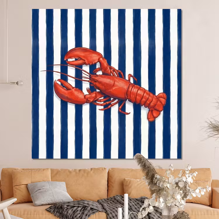 Forex - Schaaldier - Kreeft - Marine - Illustratie - Rood — 4